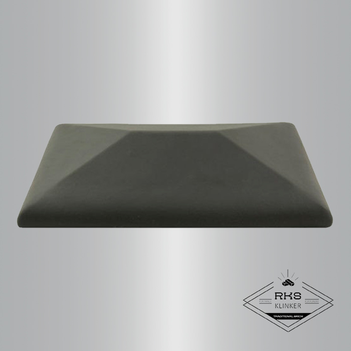 Клинкерный колпак на столб ZG Clinker, СР 300х425 мм, графит в Брянске