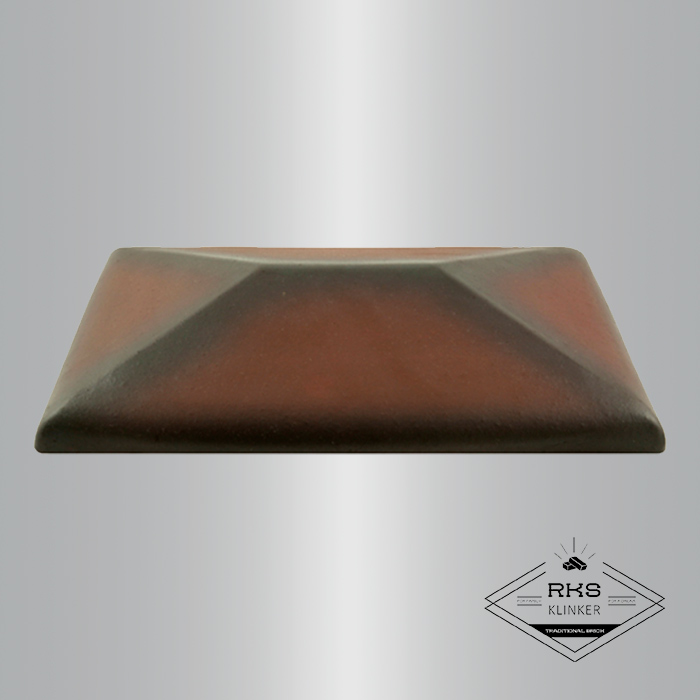 Клинкерный колпак на столб ZG Clinker, СР 300х425 мм, ольха в Брянске