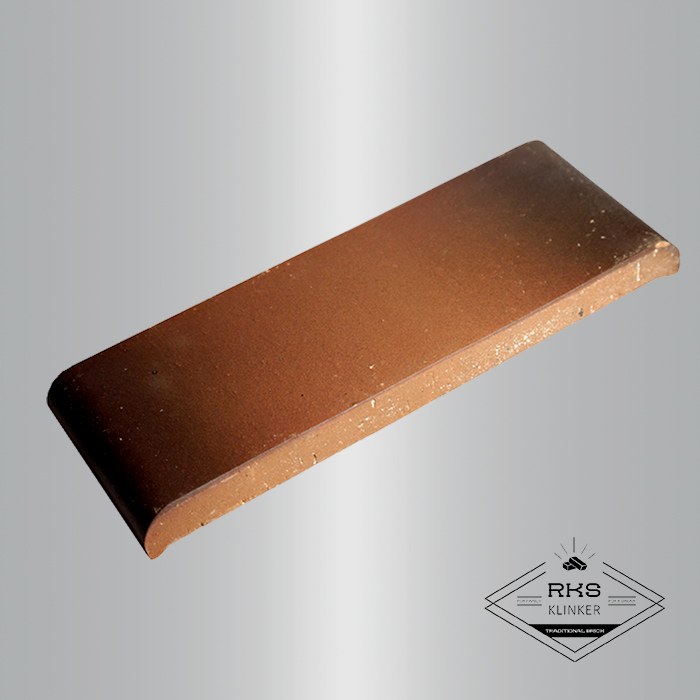 Парапетная плитка ZG Clinker, КР20 190x110x25 мм, Каштановая в Брянске