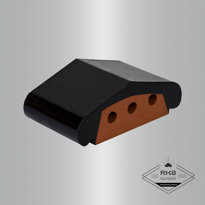 Профильный кирпич ZG Clinker, К12 170x110x65 мм, Тёмно-коричневый в Брянске