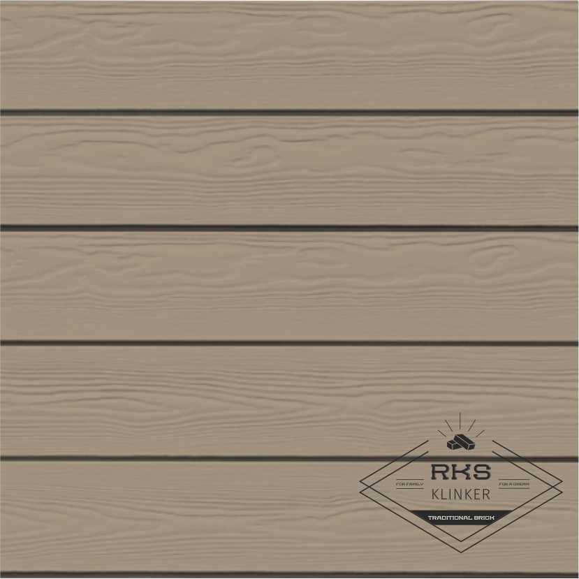 Фиброцементный сайдинг CEDRAL Lap wood, C03 - Белый песок в Брянске