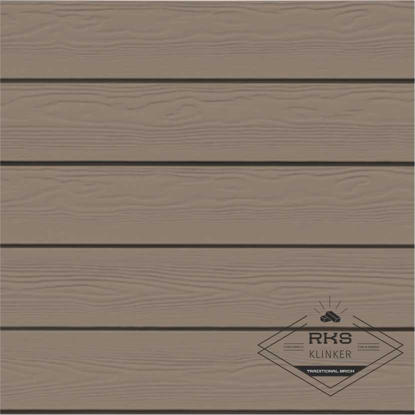 Фиброцементный сайдинг CEDRAL Lap wood, C14 - Белая глина в Брянске