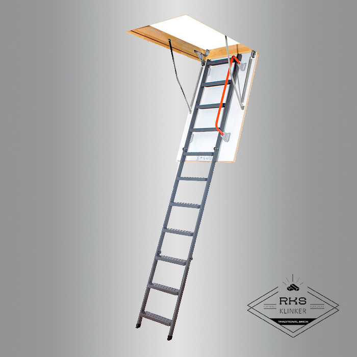 Чердачная металлическая лестница FAKRO LMК 70х130х280 в Брянске