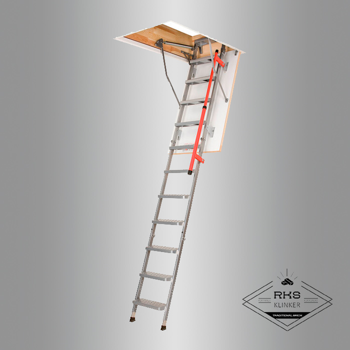 Чердачная металлическая лестница FAKRO LML Lux 70х130х305 в Брянске