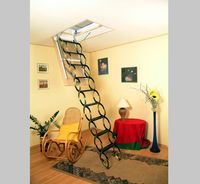 Чердачная лестница OMAN "NOZYCOWE" 60х120х300 см в Брянске