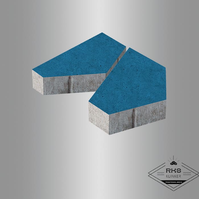 Плитка тротуарная БелАрБет, Полигональ, Синий купить в Брянске — RKS KLINKER Плитка тротуарная БелАрБет, Полигональ, Синий в Брянске