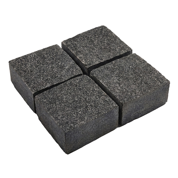 Гранитная брусчатка RKS SLATE Gabbro (Габбро) Карандаш, 100x100 мм в Брянске