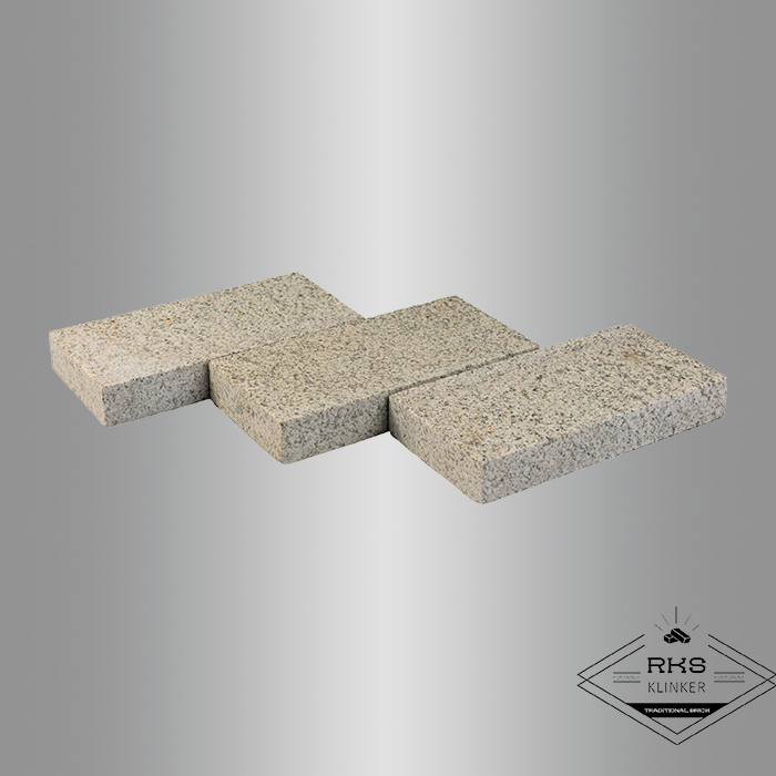 Гранитная брусчатка Мансуровская, Пиленая, 200x100x30 мм в Брянске