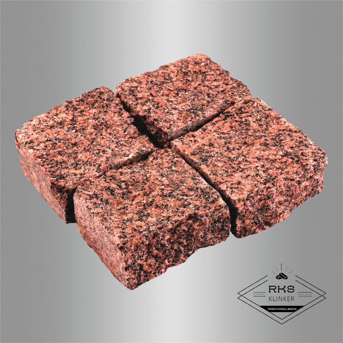 Гранитная брусчатка Сюськюянсаари, Колотая, 100x100 мм в Брянске