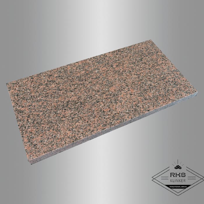 Гранитная плитка Peach Red HB, Thermo/Polished в Брянске