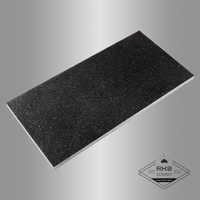 Гранитная плитка Absolute Black, Thermo/Polished в Брянске