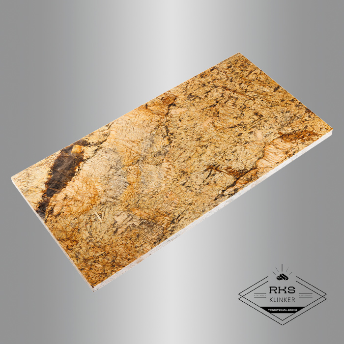Гранитная плитка Alaska Gold, Thermo/Polished в Брянске