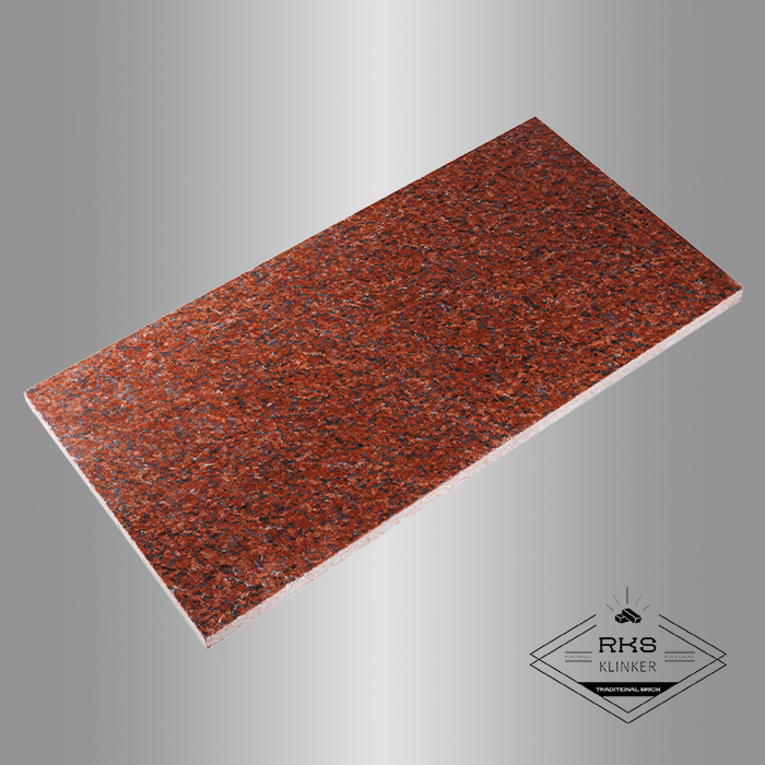 Гранитная плитка Imperial Red, Thermo/Polished в Брянске