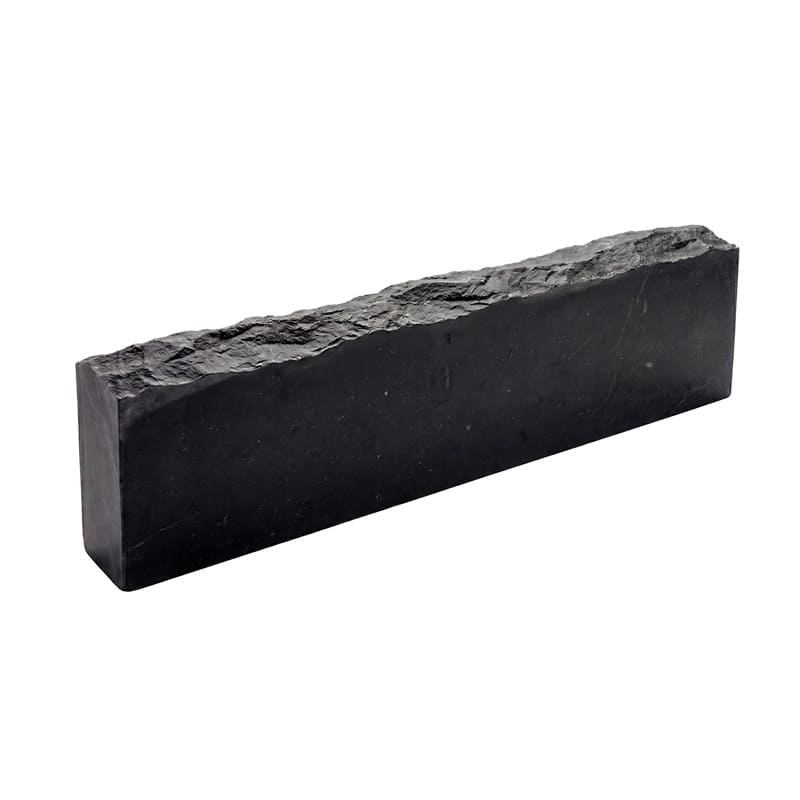 Бордюр из камня RKS SLATE Belgian Black, колотый, 150х50х1000 мм в Брянске