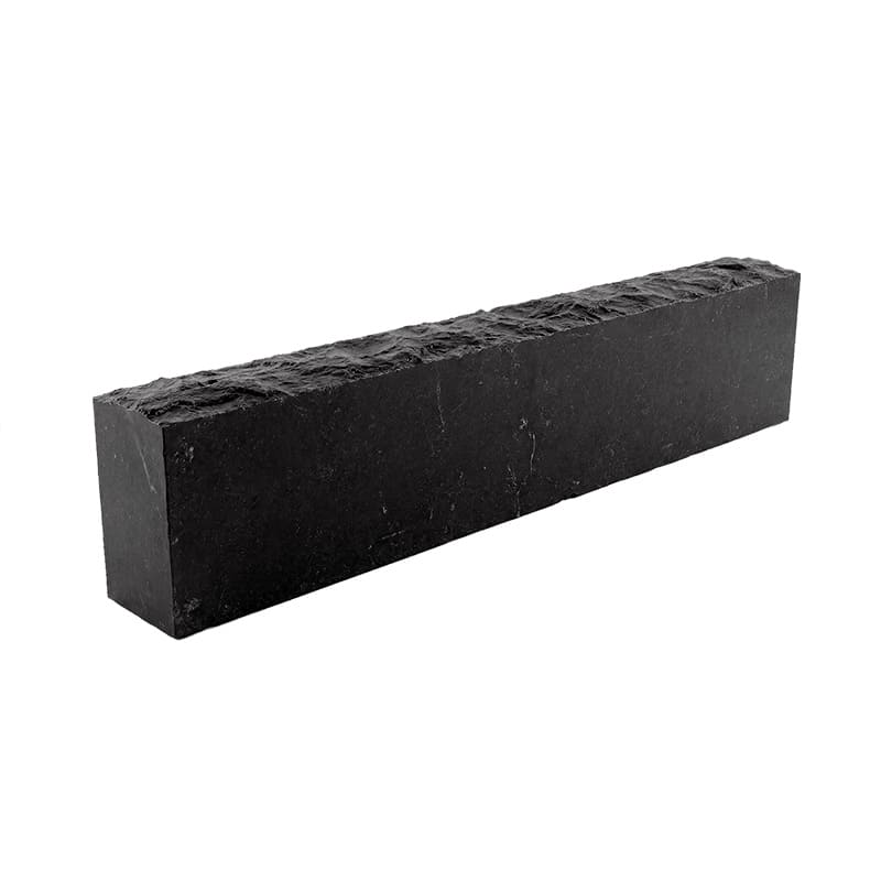 Бордюр из камня RKS SLATE Belgian Black, колотый, 200х50х1000 мм в Брянске