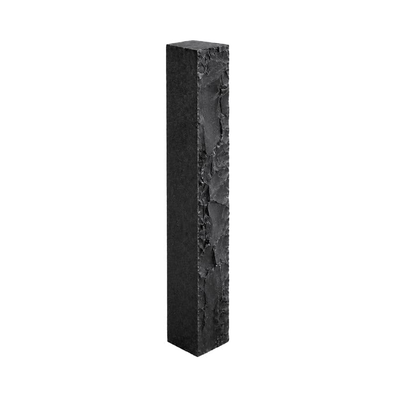 Палисад из камня RKS SLATE Belgian Black, колотый, 100х100х1000 мм в Брянске