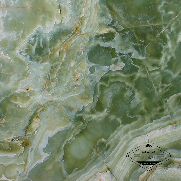 Фасадный камень Полоса - Оникс Green-Blue в Брянске