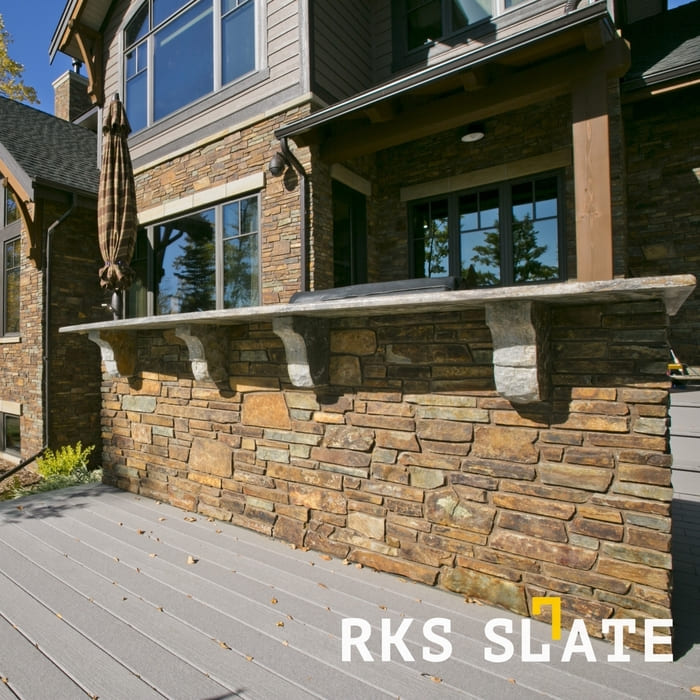 Фасадный облицовочный камень Multi Quartz Temple в Брянске