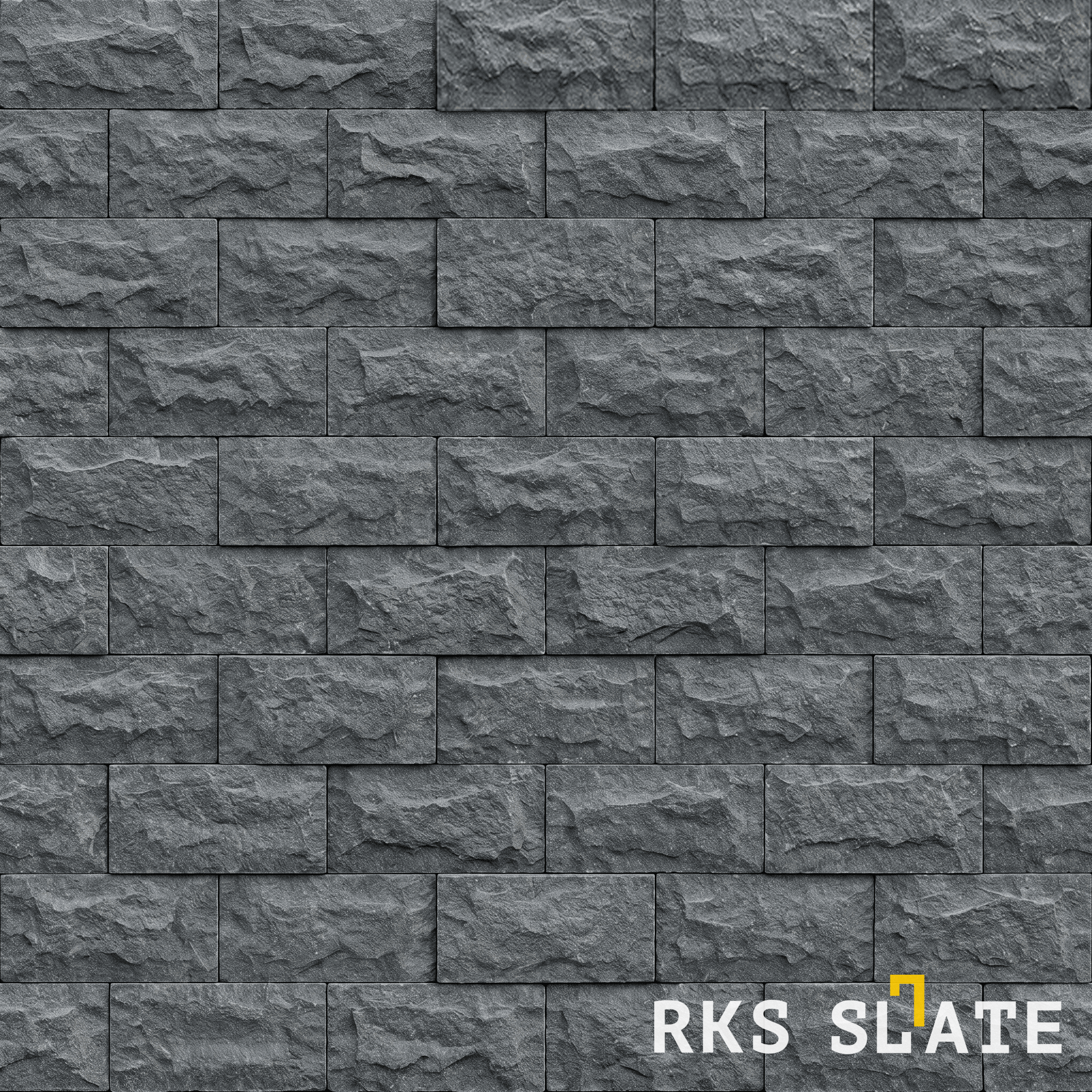 Фасадный колотый камень Black Basalt Rock в Брянске