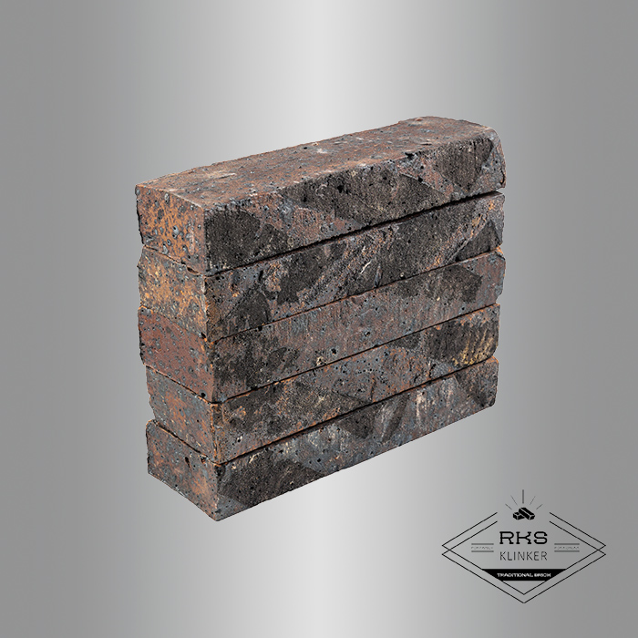 Ригельный кирпич Сафоновский клинкер, Belgium brick №11, 260х80х40 мм в Брянске