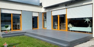 Ступени из ДПК Turtle Shell Scottish Slatewood Co-Extrusion (терраса, ступени)_0
